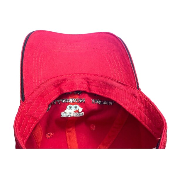 Vtg Polo Club Imperial London Hat 100% Cotton Red Embroidered Rare Men's - Picture 6 of 7